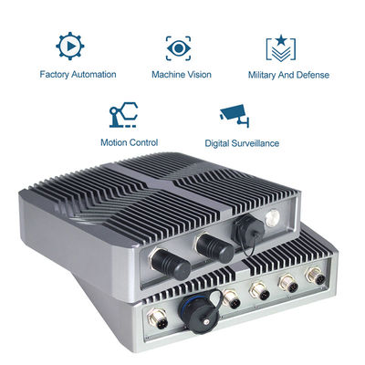 Quality Outdoor IP67 Embedded Linux Fanless Mini Pc , M12 I/O Connectors Industrial Gpu Computer factory