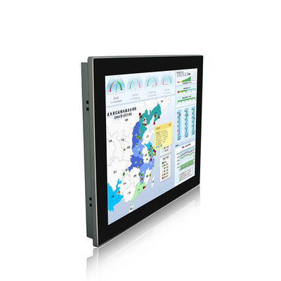Quality Stainless Steel 15" Capacitive Touch Monitor 1500nits Sunlight Readable factory