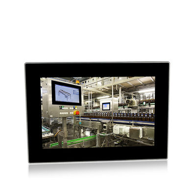Quality Stainless Steel X86 Ip65 Win10 HMI Panel PC For Food Production factory