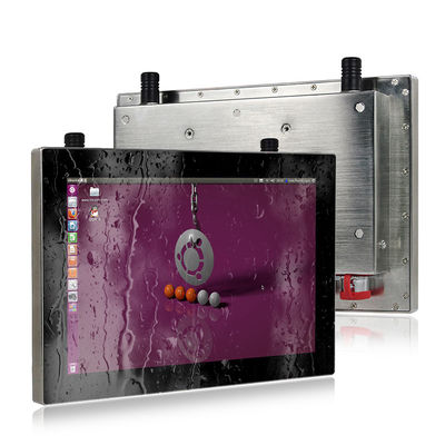 Quality NTSC P Cap IP69K Panel PC 12" Daylight For Industrial Food Chemical factory