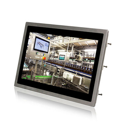 Quality Vesa Sus304  Industrial Touch Screen Display Ip69k Embedded 13.3" factory
