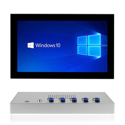 Quality Wince Core I3 I5 Industrial Touch Panel PC IP66 IP69k Waterproof Fanless 15.6 Inch factory