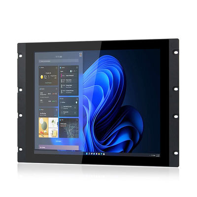 Quality PCAP Touch Rack Mount Panel PC Front IP65 19" LED DC IN 9V - 36V factory