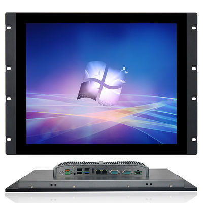 Quality Rack Mounting Capacitive Touch Panel PC Linux 19" industrial HMI panel factory